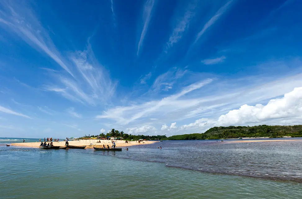 As 3 melhores Praias de Caraíva: Barra, Juacema e Satu