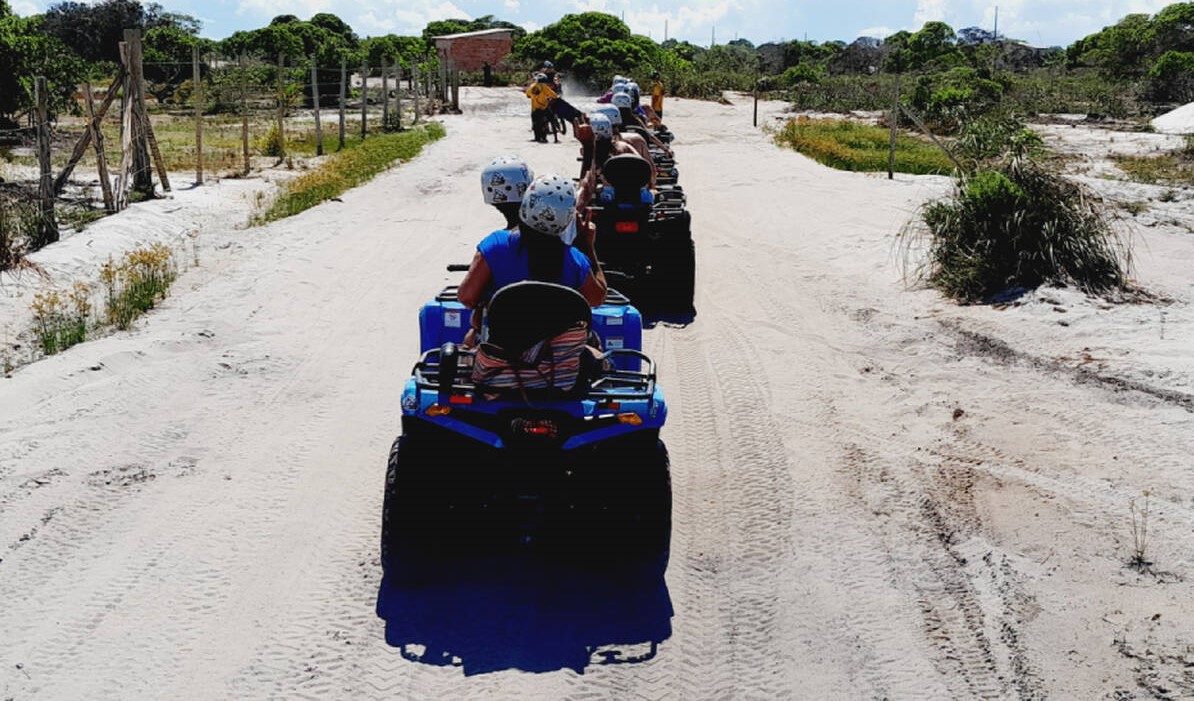 Passeio de Quadriciclo em Porto Seguro: Aldeia Jaqueira e Praia