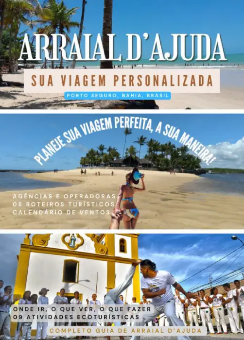 Capa do E-book Arraial d'Ajuda Sua Viagem Personalizada