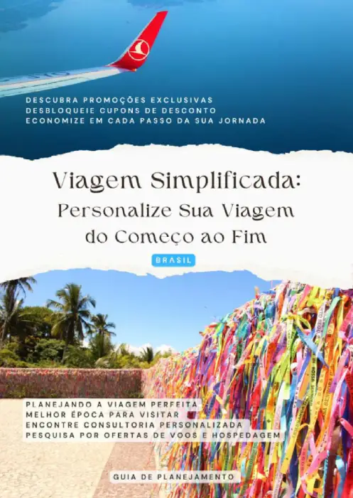 Capa do E-book Viagem Simplificada: Personalize Sua Viagem do Começo ao Fim